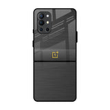 Grey Metallic Glass OnePlus 9R Glass Back Cover Online
