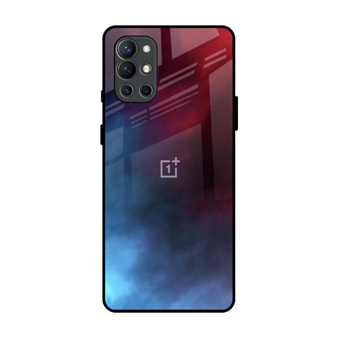 Smokey Watercolor OnePlus 9R Glass Back Cover Online
