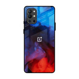 Dim Smoke OnePlus 9R Glass Back Cover Online