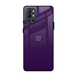 Dark Purple OnePlus 9R Glass Back Cover Online