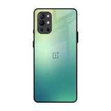 Dusty Green OnePlus 9R Glass Back Cover Online