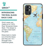 Travel Map Glass Case for OnePlus 9R