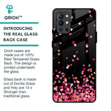 Heart Rain Fall Glass Case For OnePlus 9R