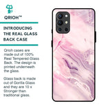 Diamond Pink Gradient Glass Case For OnePlus 9R