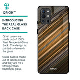 Diagonal Slash Pattern Glass Case for OnePlus 9R