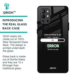 Error Glass Case for OnePlus 9R