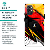 Race Jersey Pattern Glass Case For OnePlus 9R