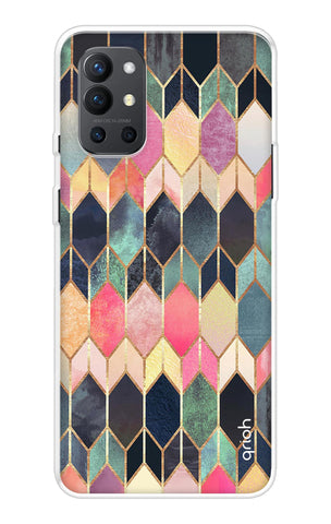 Shimmery Pattern OnePlus 9R Back Cover