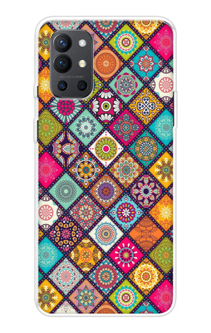 Multicolor Mandala OnePlus 9R Back Cover