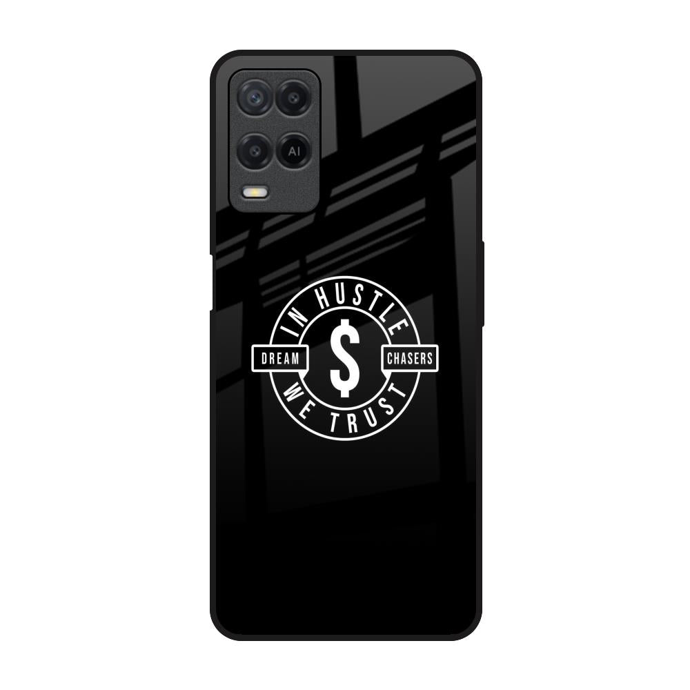Dream Chasers Realme 8 Glass Back Cover Online