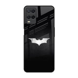 Super Hero Logo Realme 8 Glass Back Cover Online