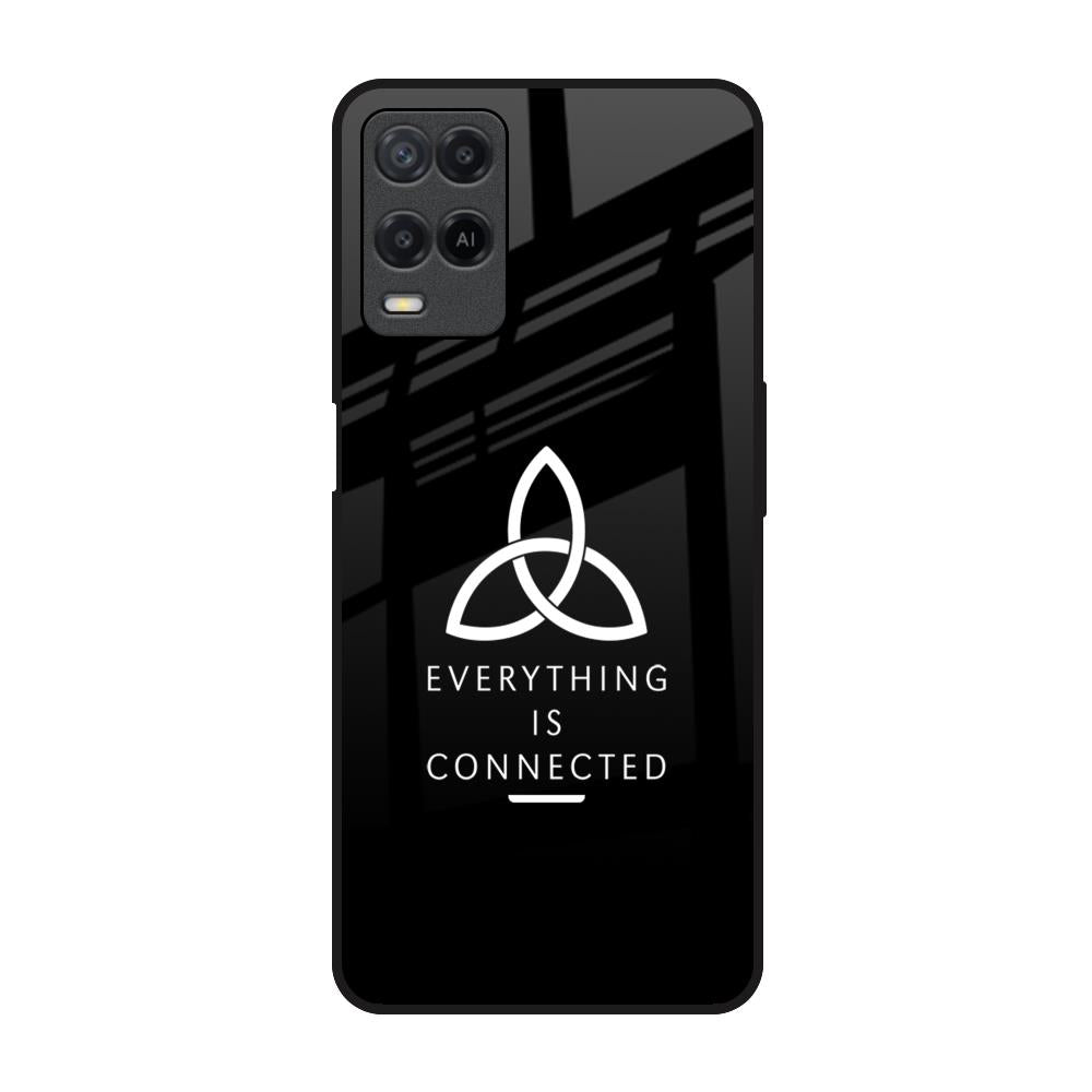 Everything Is Connected Realme 8 Glass Back Cover Online