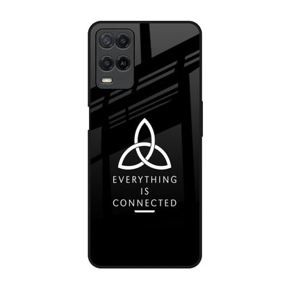 Everything Is Connected Realme 8 Glass Back Cover Online