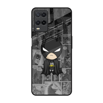Cartoon Art Realme 8 Glass Back Cover Online