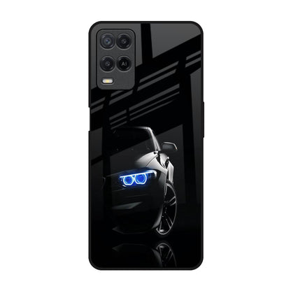Car In Dark Realme 8 Glass Back Cover Online