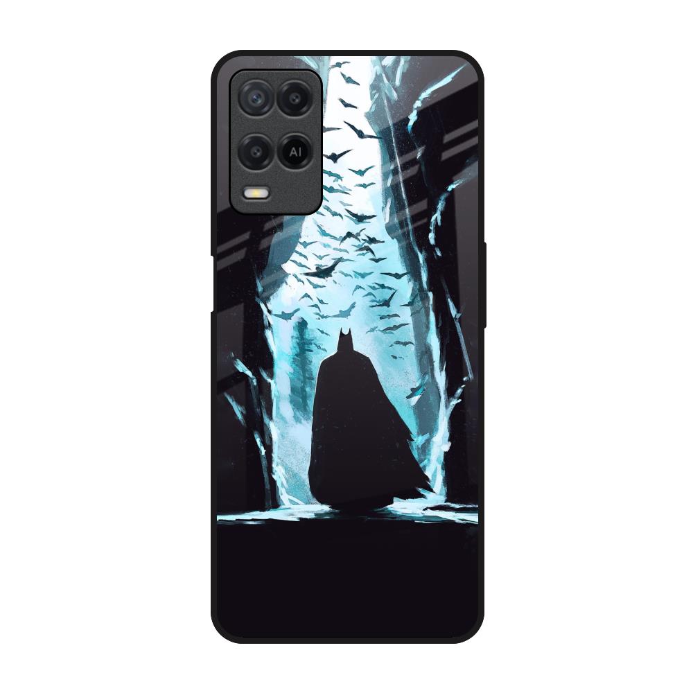 Dark Man In Cave Realme 8 Glass Back Cover Online