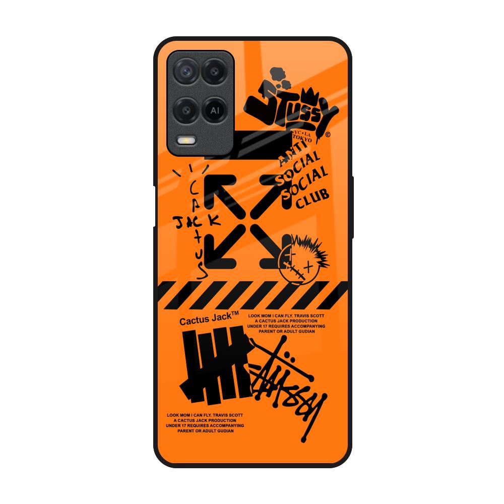 Anti Social Club Realme 8 Glass Back Cover Online