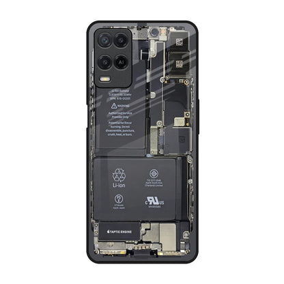 Skeleton Inside Realme 8 Glass Back Cover Online