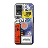 Smile for Camera Realme 8 Glass Back Cover Online