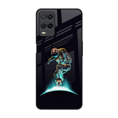 Star Ride Realme 8 Glass Back Cover Online