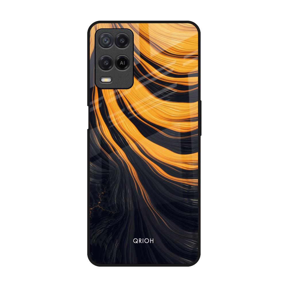 Sunshine Beam Realme 8 Glass Back Cover Online