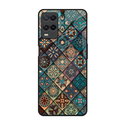 Retro Art Realme 8 Glass Back Cover Online