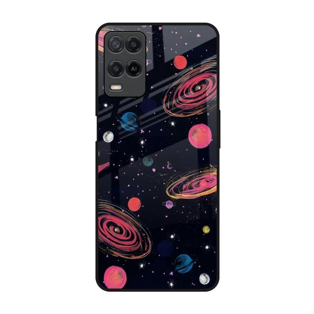 Galaxy In Dream Realme 8 Glass Back Cover Online