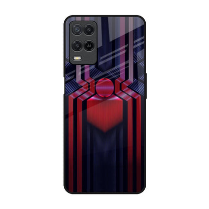 Super Art Logo Realme 8 Glass Back Cover Online