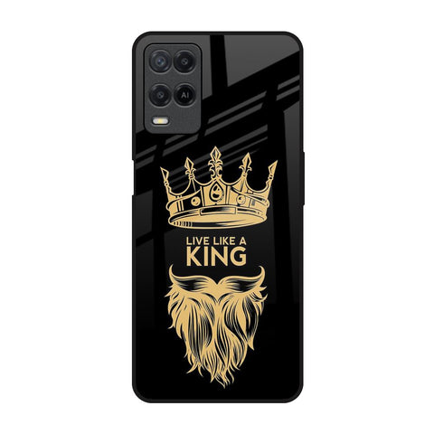 King Life Realme 8 Glass Back Cover Online