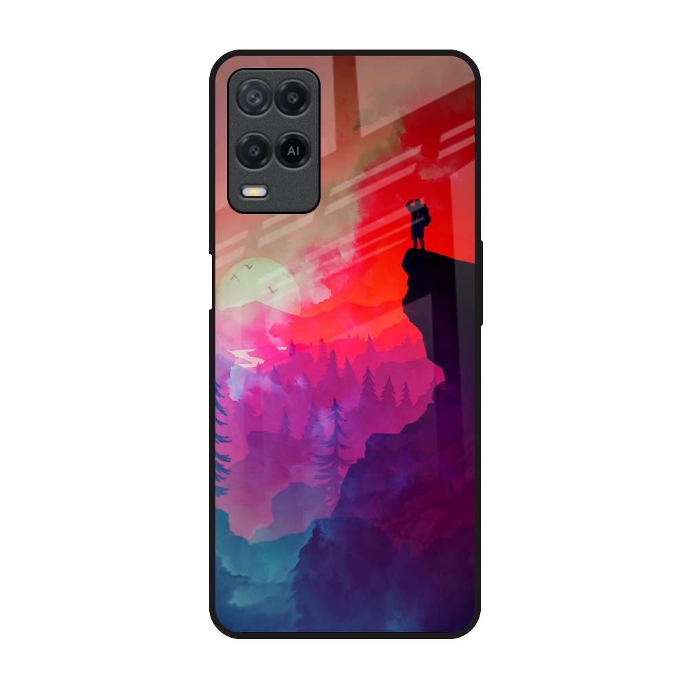 Dream So High Realme 8 Glass Back Cover Online