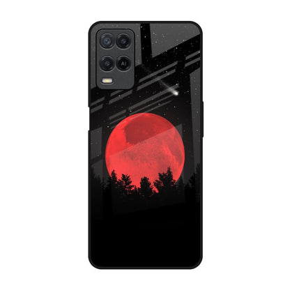 Moonlight Aesthetic Realme 8 Glass Back Cover Online
