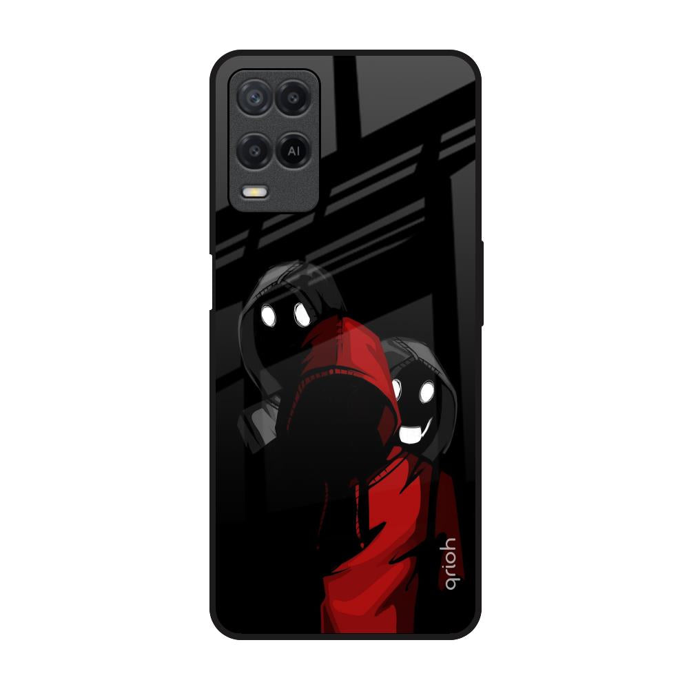 Shadow Character Realme 8 Glass Back Cover Online