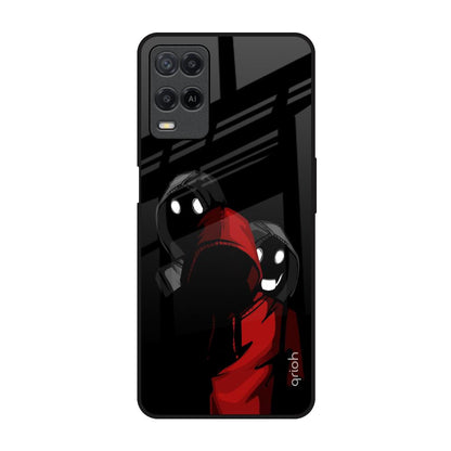 Shadow Character Realme 8 Glass Back Cover Online