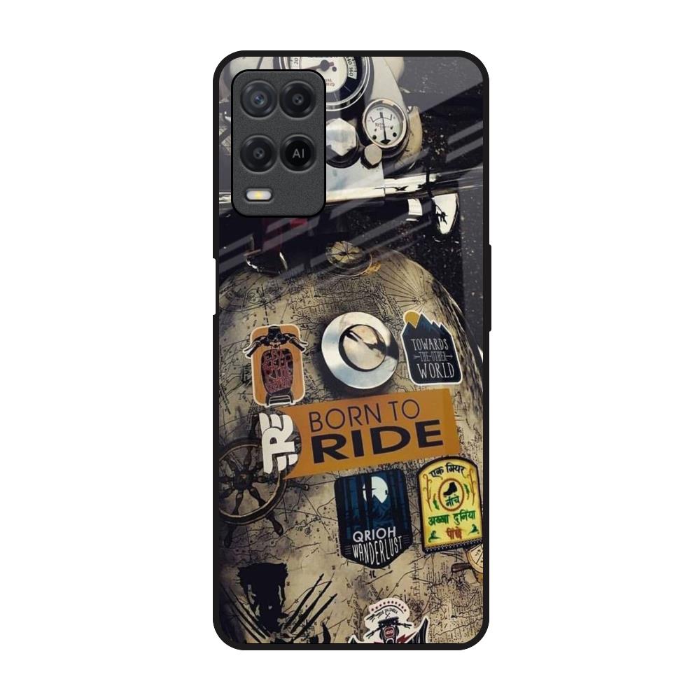 Ride Mode On Realme 8 Glass Back Cover Online