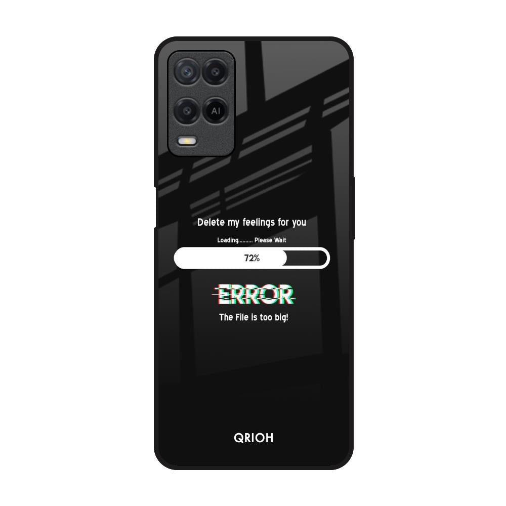 Error Realme 8 Glass Back Cover Online