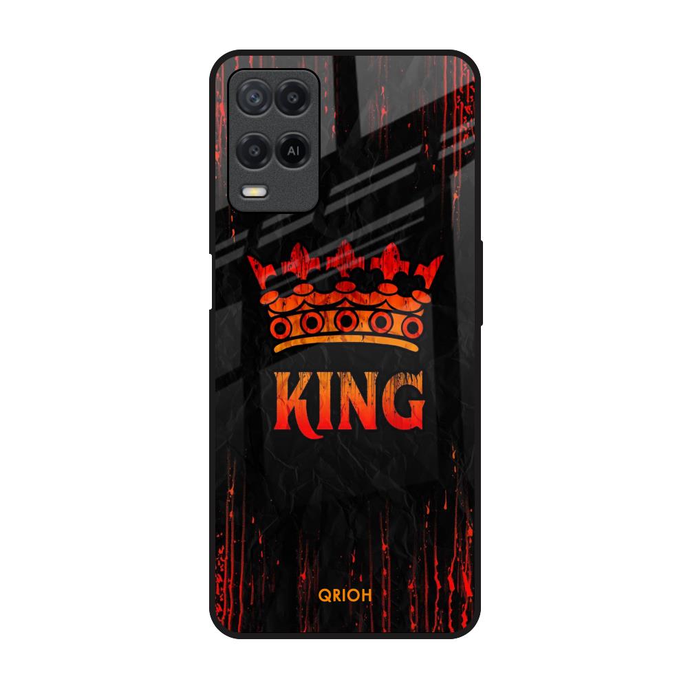 Royal King Realme 8 Glass Back Cover Online