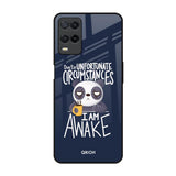 Struggling Panda Realme 8 Glass Back Cover Online