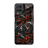 Vector Art Realme 8 Glass Back Cover Online
