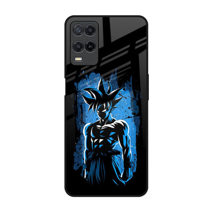 Splatter Instinct Realme 8 Glass Back Cover Online