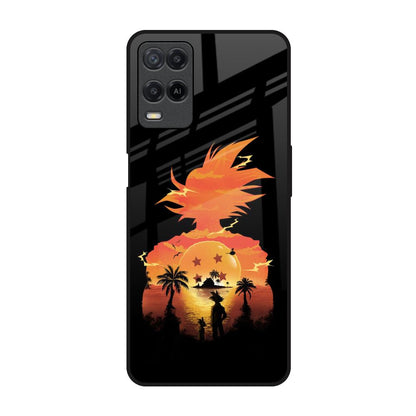 Japanese Paradise Realme 8 Glass Back Cover Online