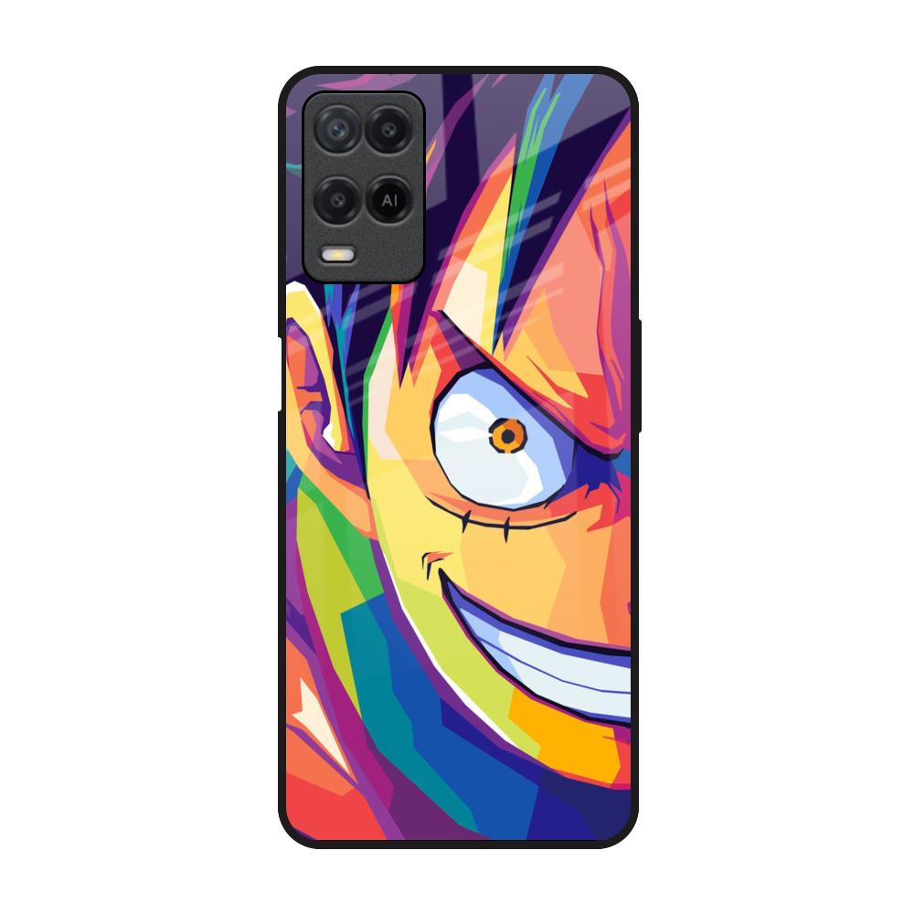 Monkey Wpap Pop Art Realme 8 Glass Back Cover Online