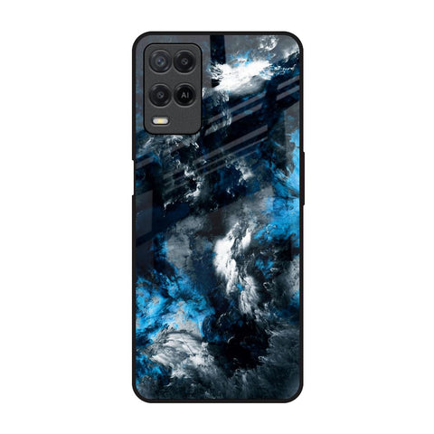 Cloudy Dust Realme 8 Glass Back Cover Online
