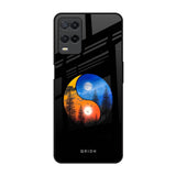 Yin Yang Balance Realme 8 Glass Back Cover Online