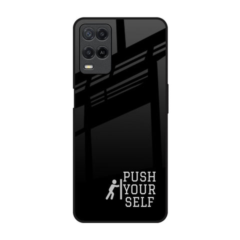Push Your Self Realme 8 Glass Back Cover Online