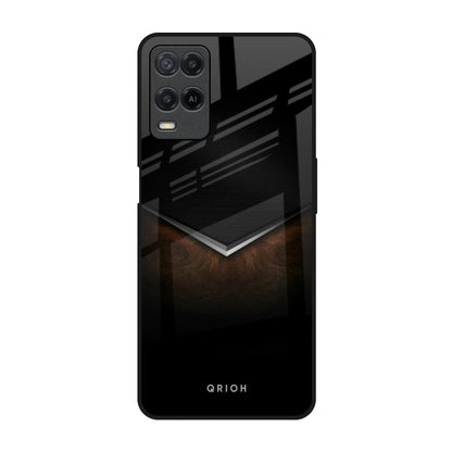 Dark Walnut Realme 8 Glass Back Cover Online