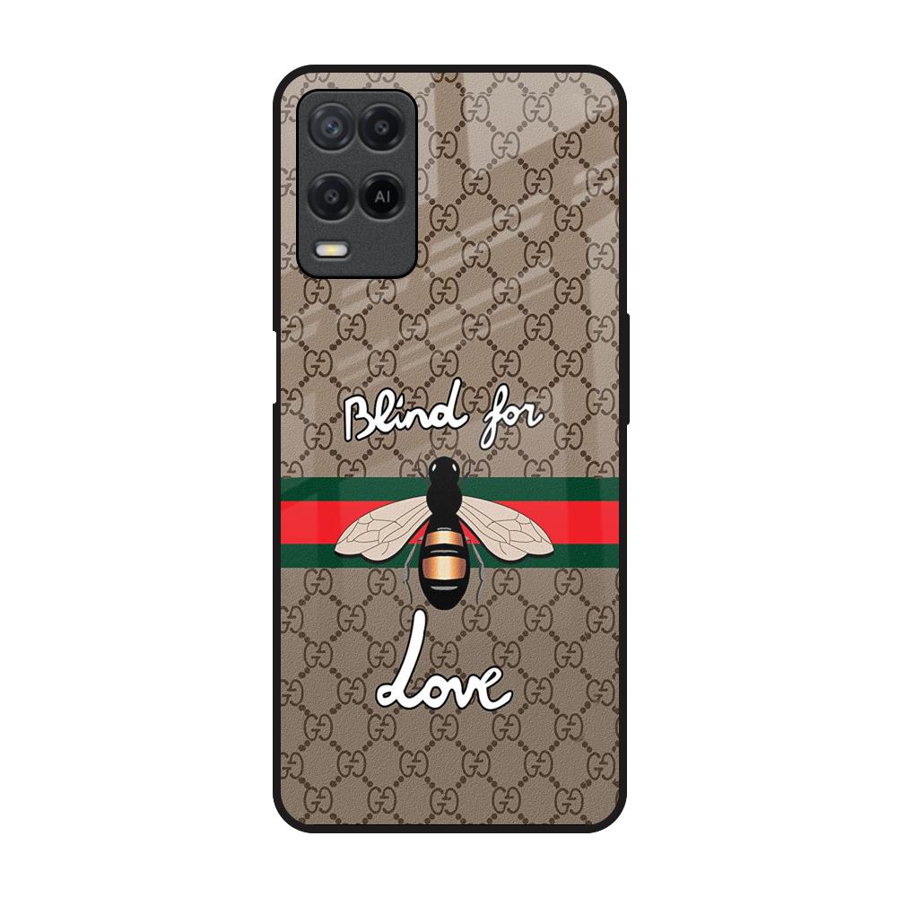 Blind For Love Realme 8 Glass Back Cover Online