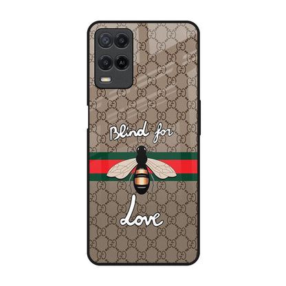 Blind For Love Realme 8 Glass Back Cover Online