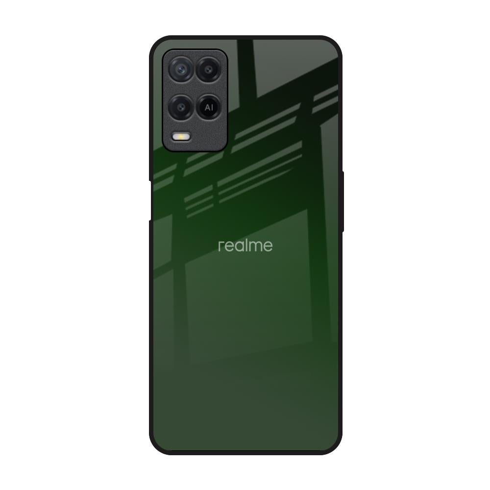 Deep Forest Realme 8 Glass Back Cover Online