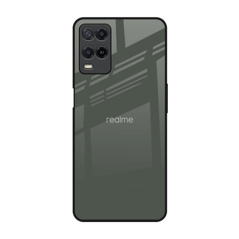 Charcoal Realme 8 Glass Back Cover Online