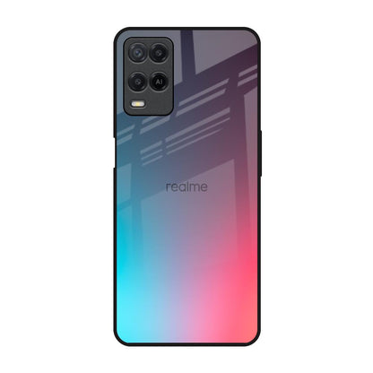 Rainbow Laser Realme 8 Glass Back Cover Online